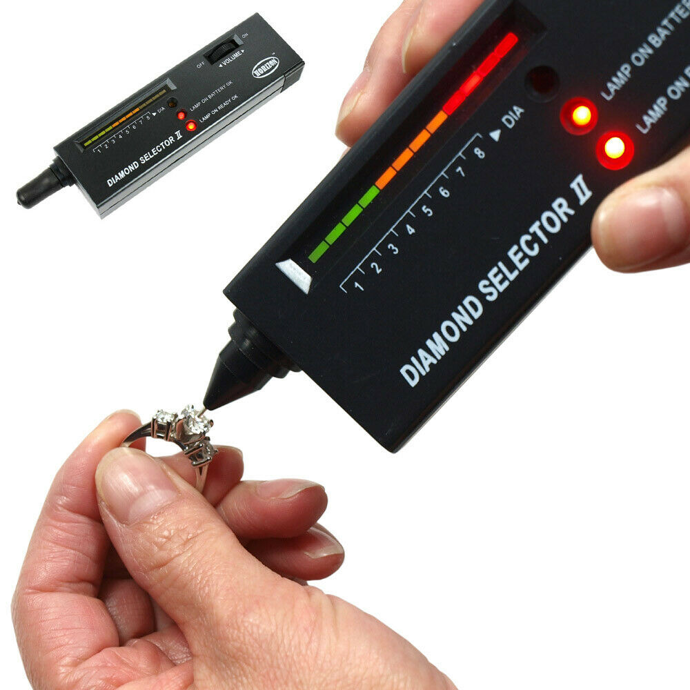 Diamond selector V2 portable diamond tester with box and gem platform-