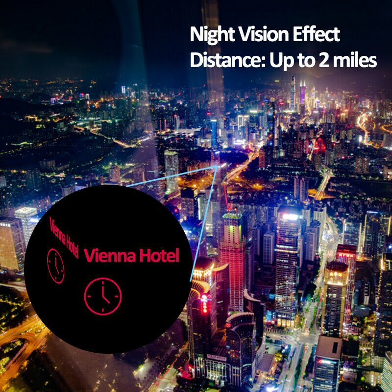 10x25 binocular telescope day and night vision automatic focusing bak4 high power