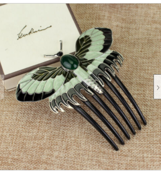 New classic Titanic hero Rose Butterfly comb replica hairpin hair accessories-