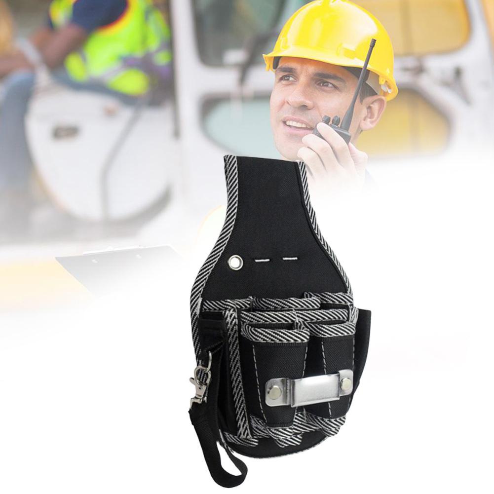 Electrician Waist Pocket Tool Pouch Belt Bag Screwdriver Kit Holder Storage Bag Car Hardware