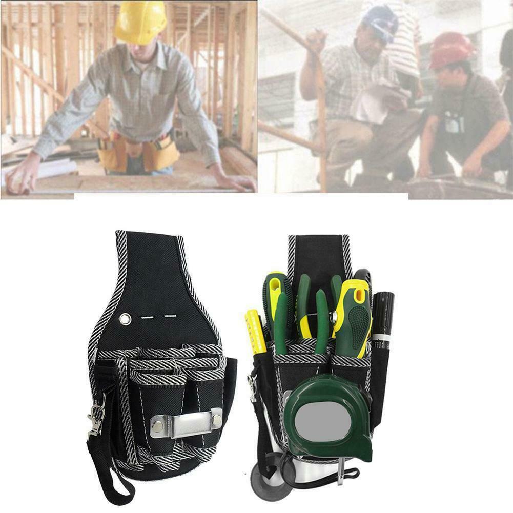 Electrician Waist Pocket Tool Pouch Belt Bag Screwdriver Kit Holder Storage Bag Car Hardware