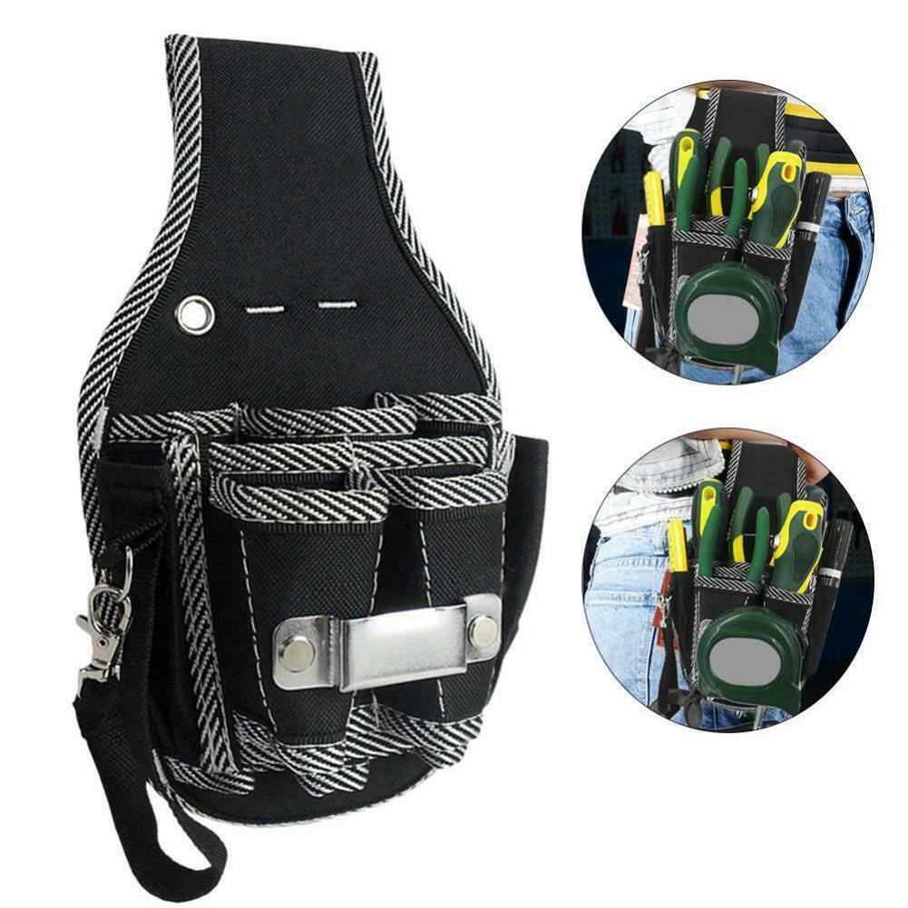 Electrician Waist Pocket Tool Pouch Belt Bag Screwdriver Kit Holder Storage Bag Car Hardware