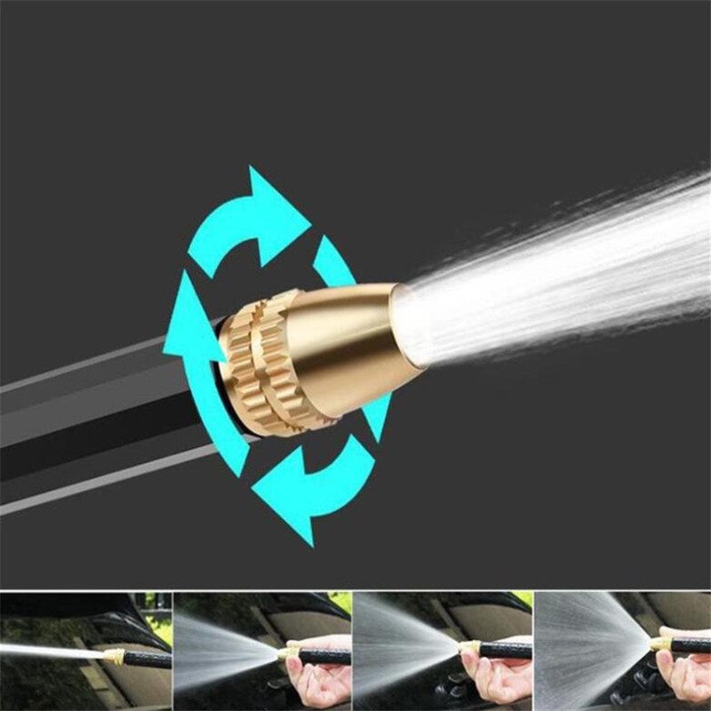 New Copper-plated Nozzles High Pressure Car Wash Water Gun Home Car Dual-use Car Wash High