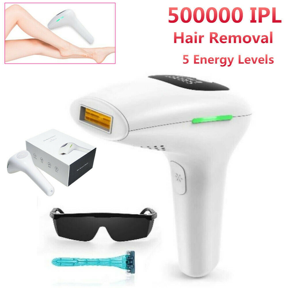 500000 Flash IPL Laser Permanent Hair Removal Whole Body Skin Painless Epilator