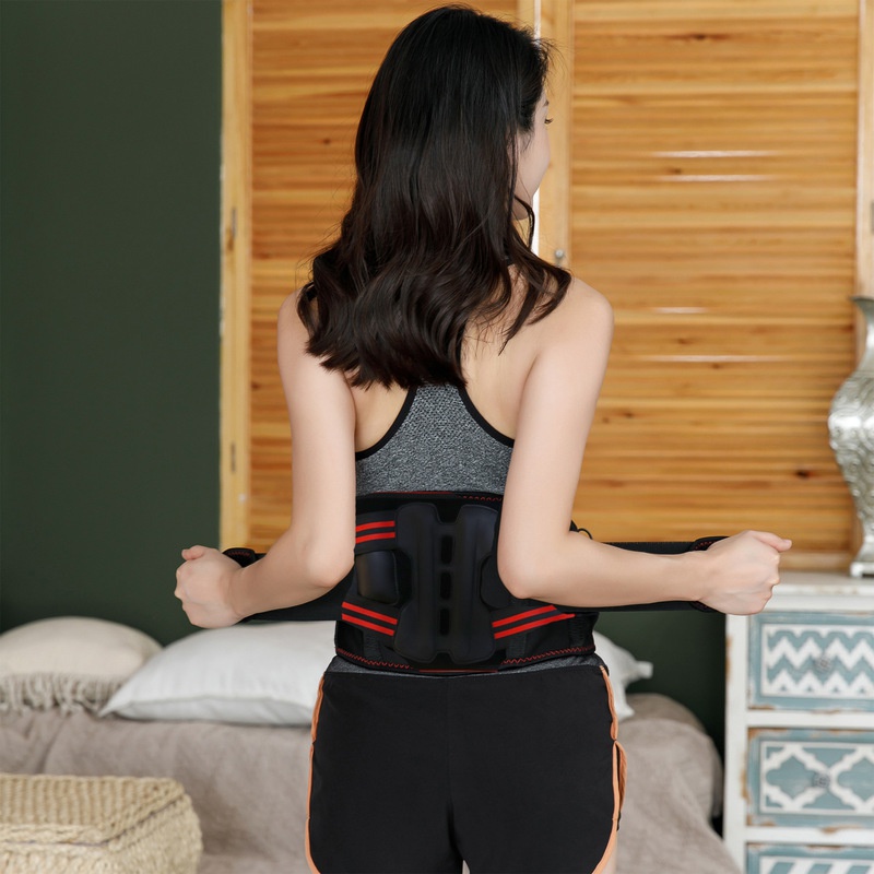 Graphene Heating Belt Hot Compress Vibration Massage Warm Lumbar Disc Protruding Support Belt