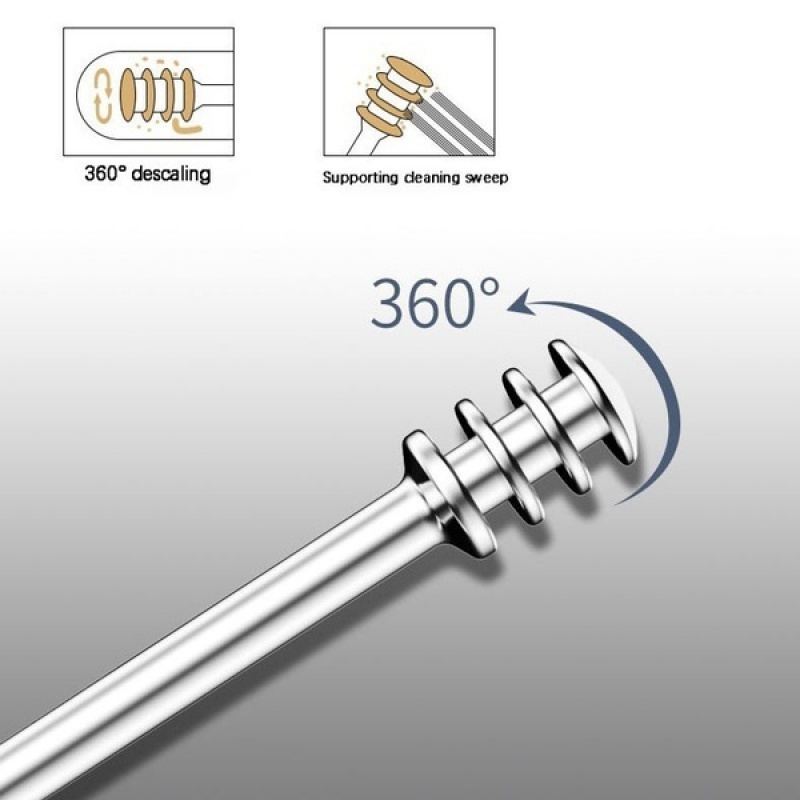 Best Price For 2022 New 6pcs Set Stainless Steel Earwax Remover Ear 