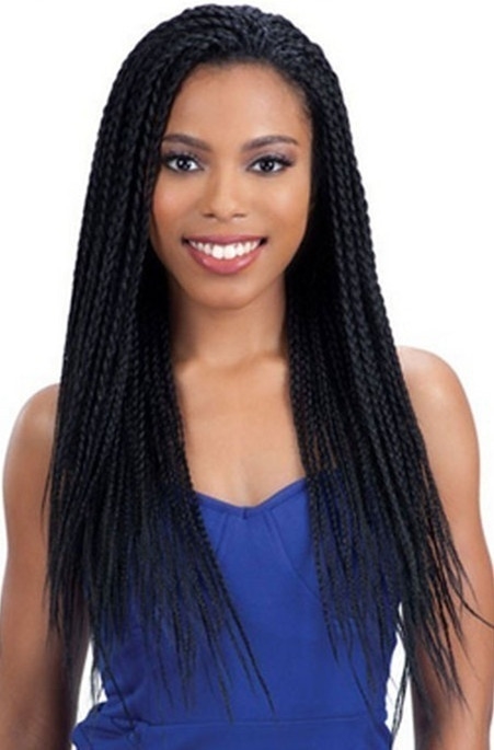 long black braid hair synthetic none lace front braided wig afro