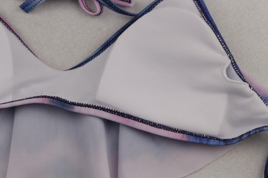【SPECIALS】Women swim suit wear bikini Beach swimsuit Garter sexy sleeves slip swimwear gallus Ladies Swimming