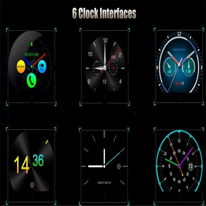 NEW K88H Smart Bluetooth Watch Heart Rate Monitor Stainless Steel Smartwatch  for IOS/Andriod