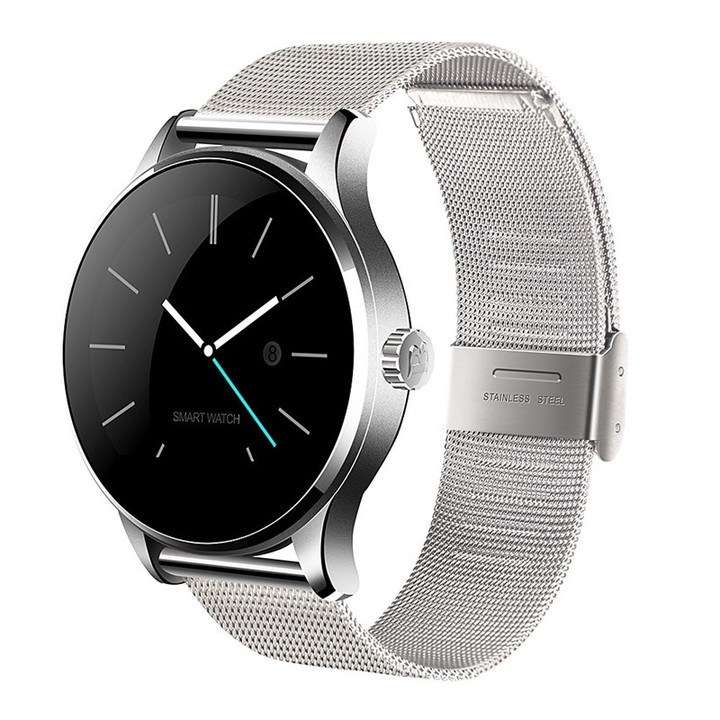 NEW K88H Smart Bluetooth Watch Heart Rate Monitor Stainless Steel Smartwatch  for IOS/Andriod