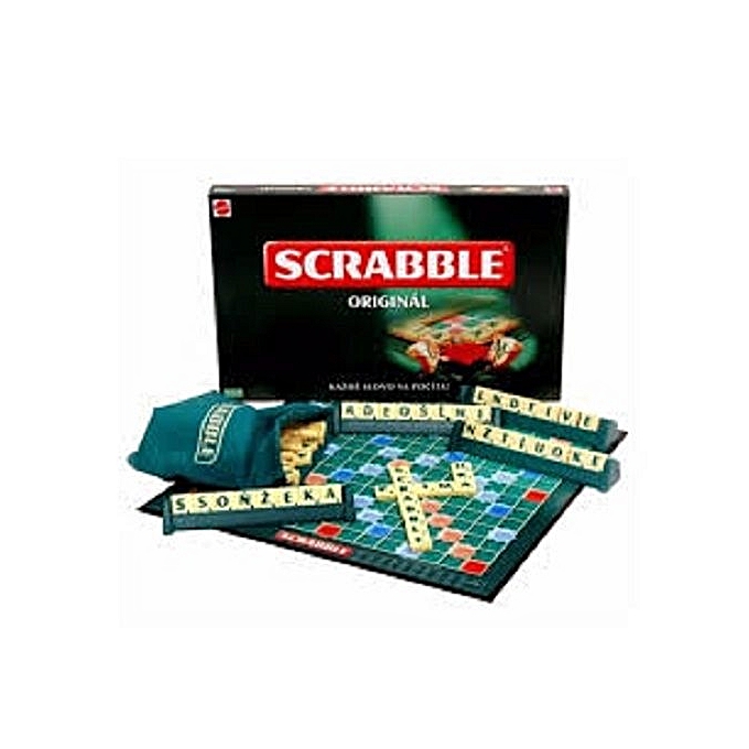 Portable Scrabble Game Multicoloured