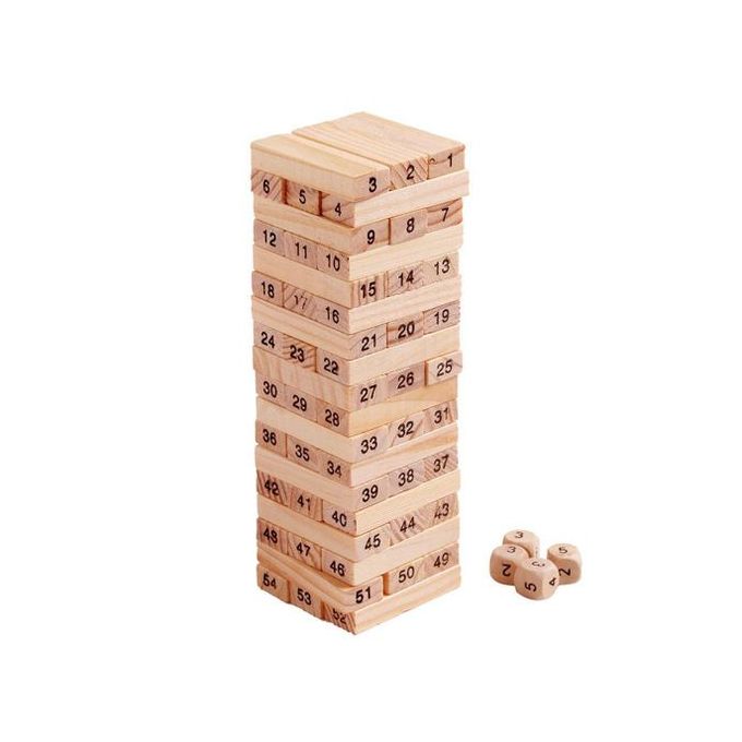 JENGA TOYS GAMES MULTICOLOR 48 PCS Blocks