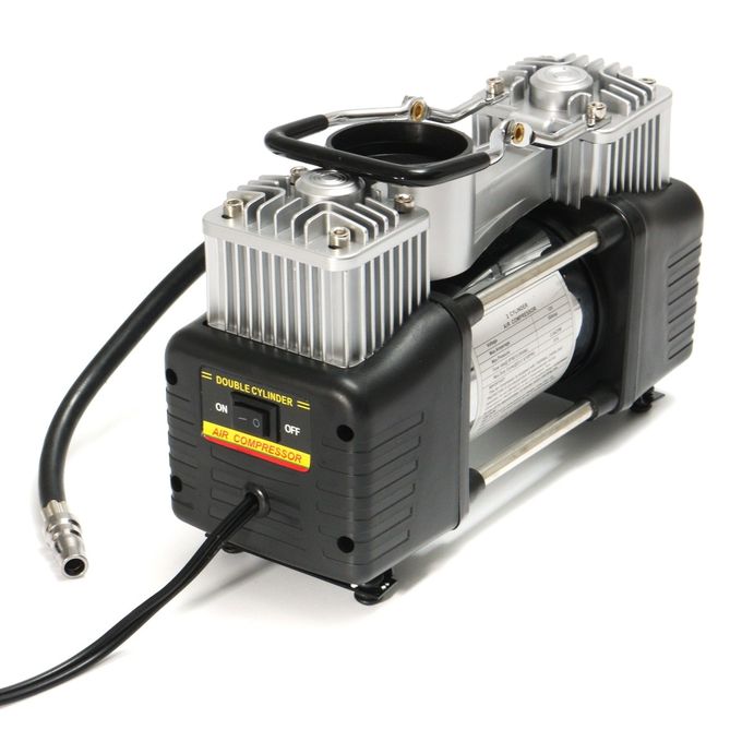 2 Cylinder Tyre Inflator Air Compressor