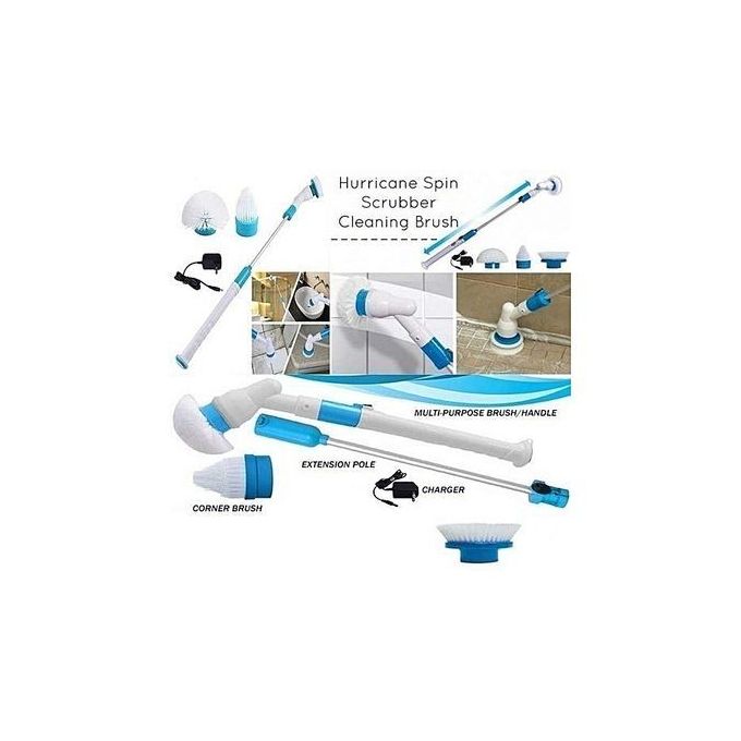 3 Heads Electric Spin/Tiles Scrubber Cleaning Brush Bathroom Floor Tiles Household Clean Tool