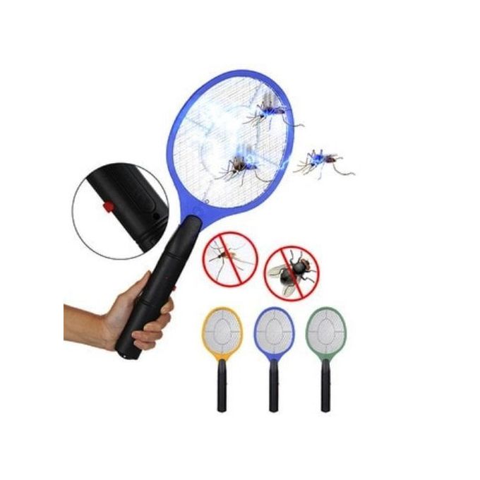 Electric Mosquito Swatter Bat Racket Killer
