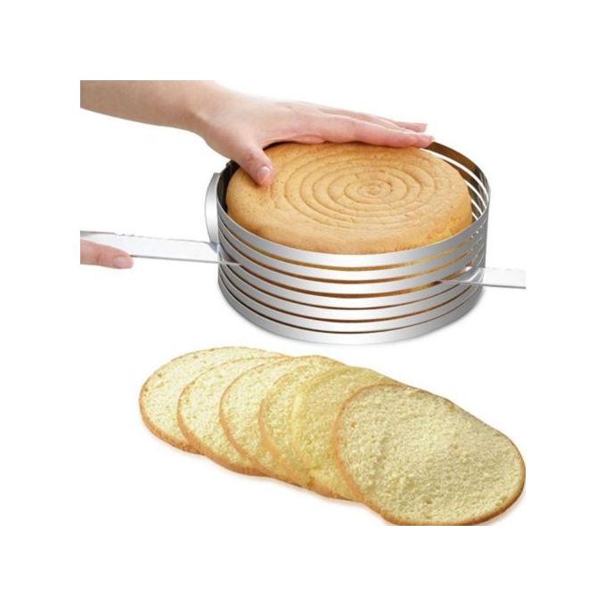Adjustable Cake Cutter Slicer (Stainless Steel)