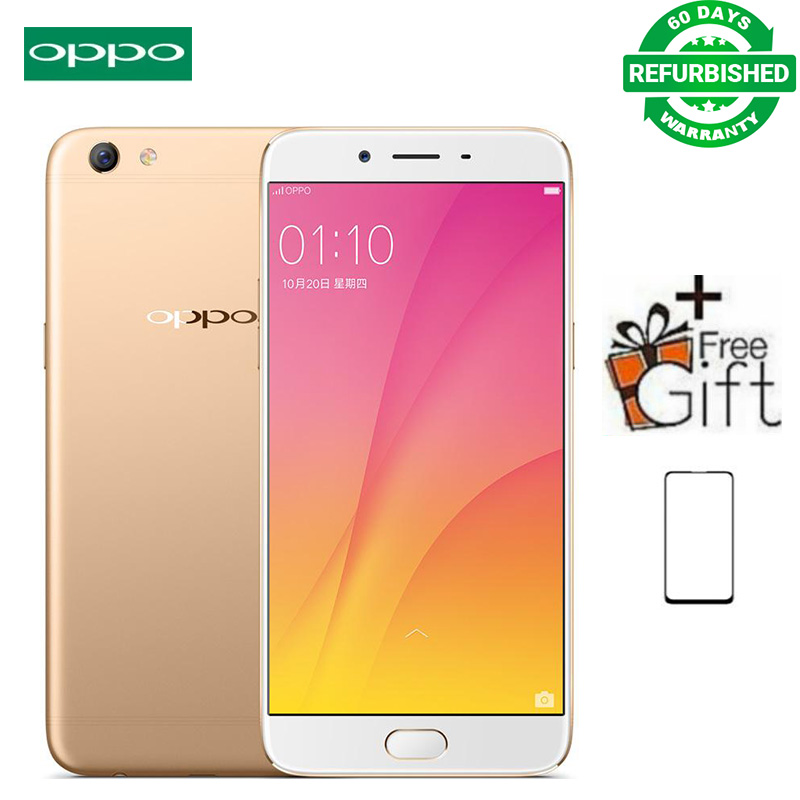Refurbished OPPO f1 plus (R9) 4G + 64GB 5.5 inch dual card dual standby smartphone 100% original