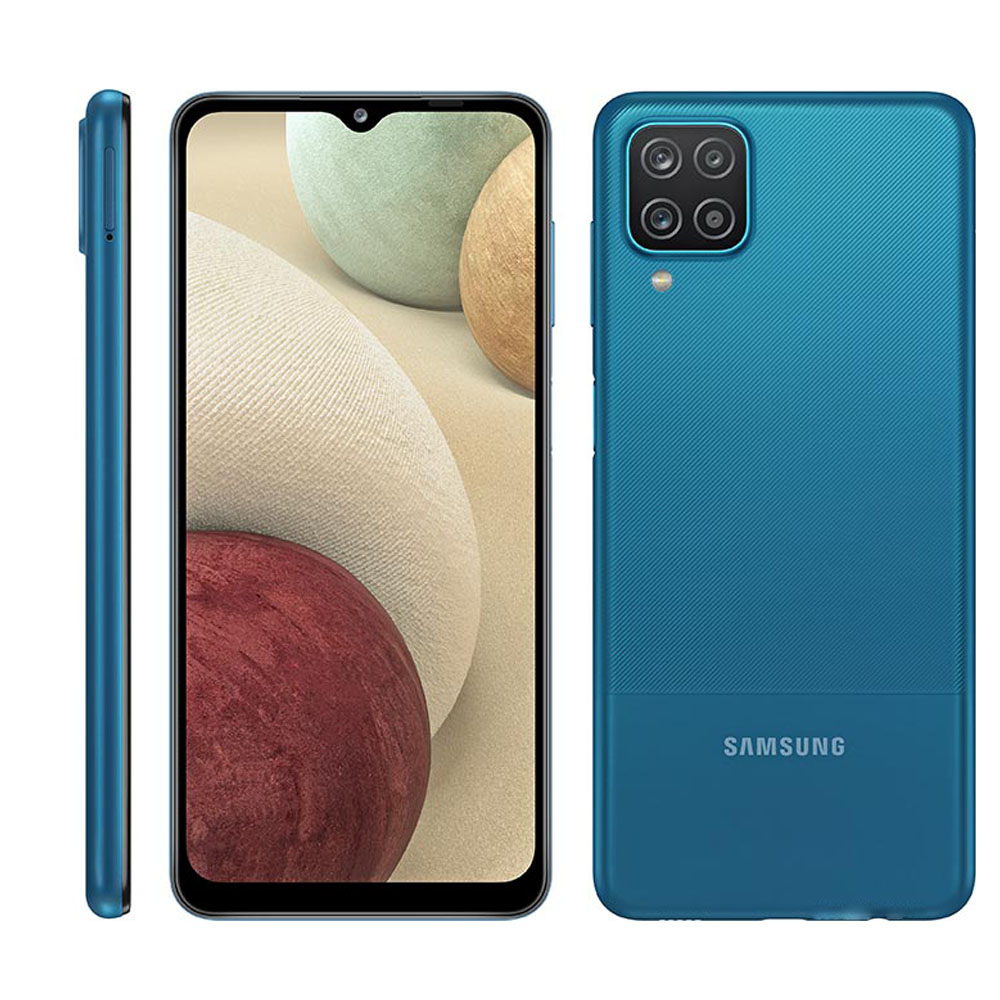Refurbished Samsung A12 6.5 Inch  4G ram+128G/64G storage Clear cameras  Sided fingerprint  Strong battery  5000mAh It's all clean with US used Single SIM