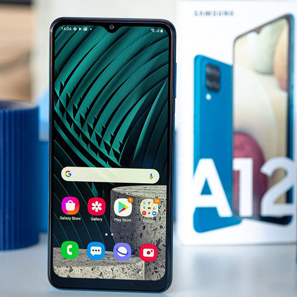 Refurbished Samsung A12 6.5 Inch  4G ram+128G/64G storage Clear cameras  Sided fingerprint  Strong battery  5000mAh It's all clean with US used Single SIM