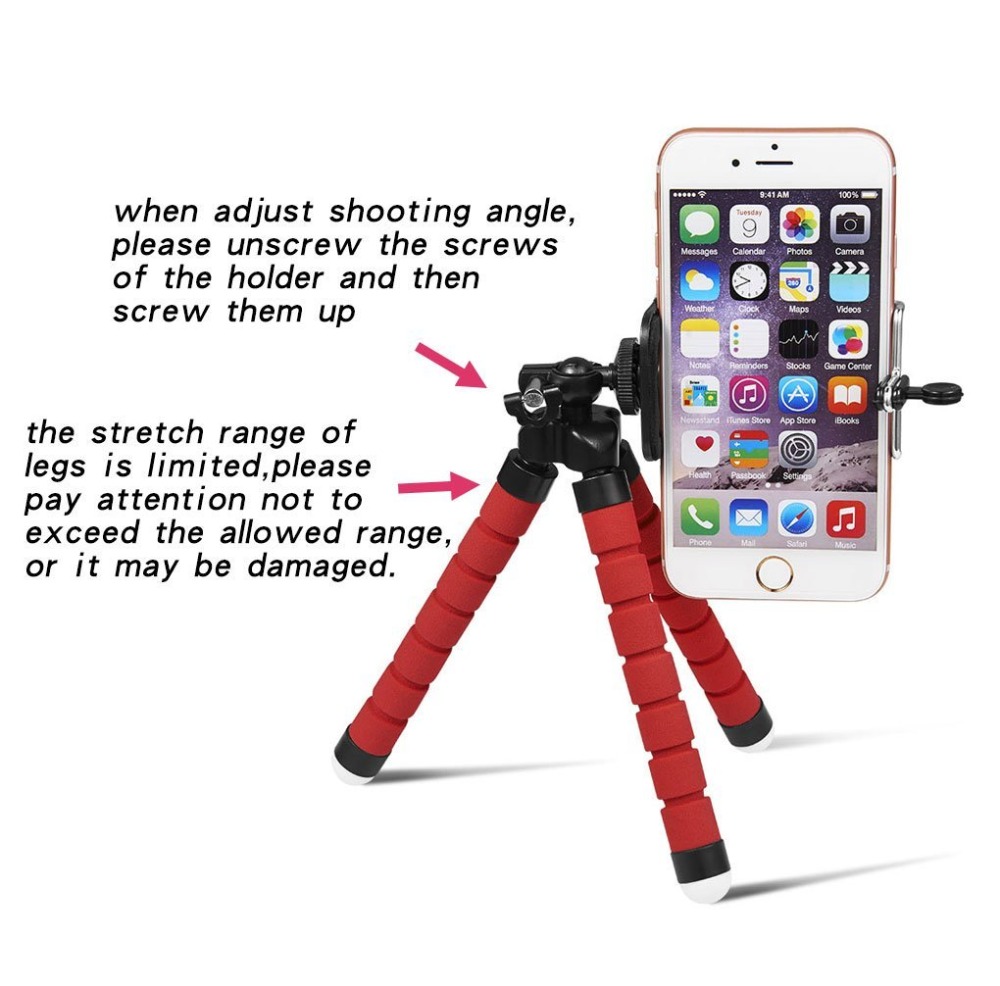 Phone Holder Flexible Tripod Bracket Selfie Expanding Stand Mount Monopod Styling For iPhone Camera