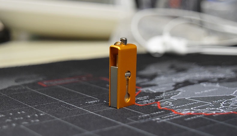 Metal mobile phone storage U disk 2 in one OTG USB adapter used by both android phone and computer