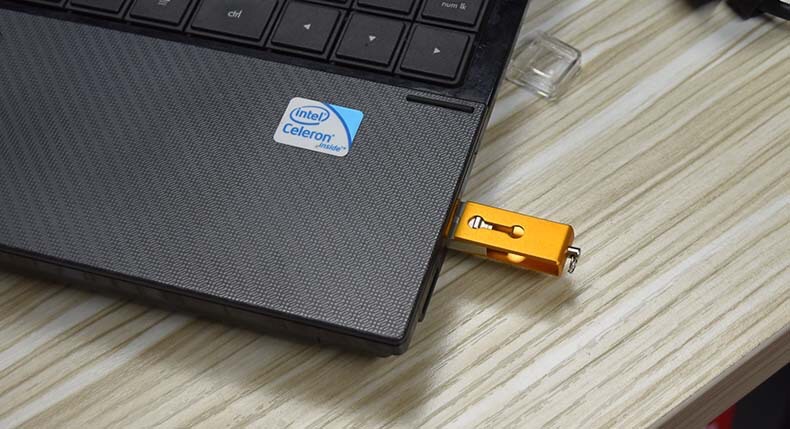 Metal mobile phone storage U disk 2 in one OTG USB adapter used by both android phone and computer