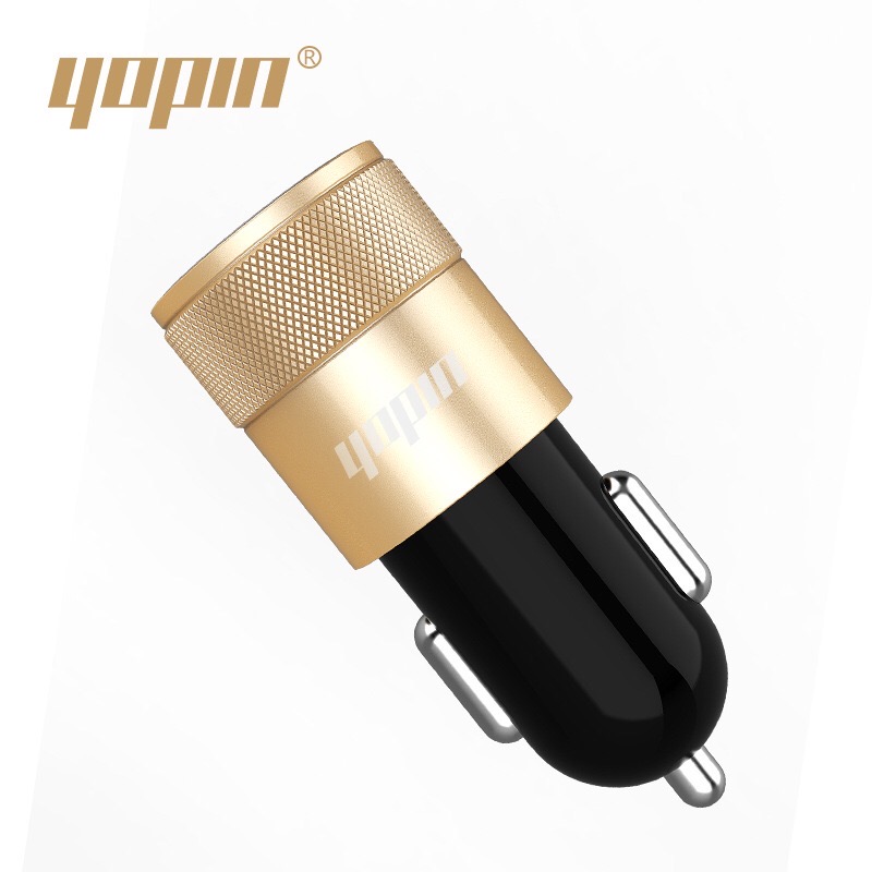 Quick Charger Double USB Car Charger Sixfold Protection with CE FCC RoHS Authentication