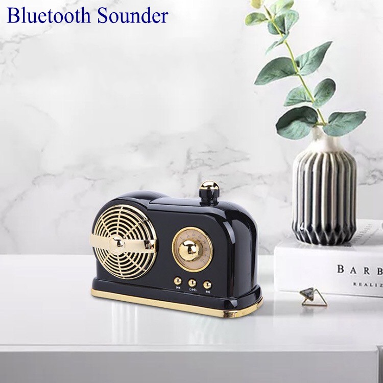 Classical Bluetooth Speaker Wireless Radio Card-plugging Mobile Phone Speaker