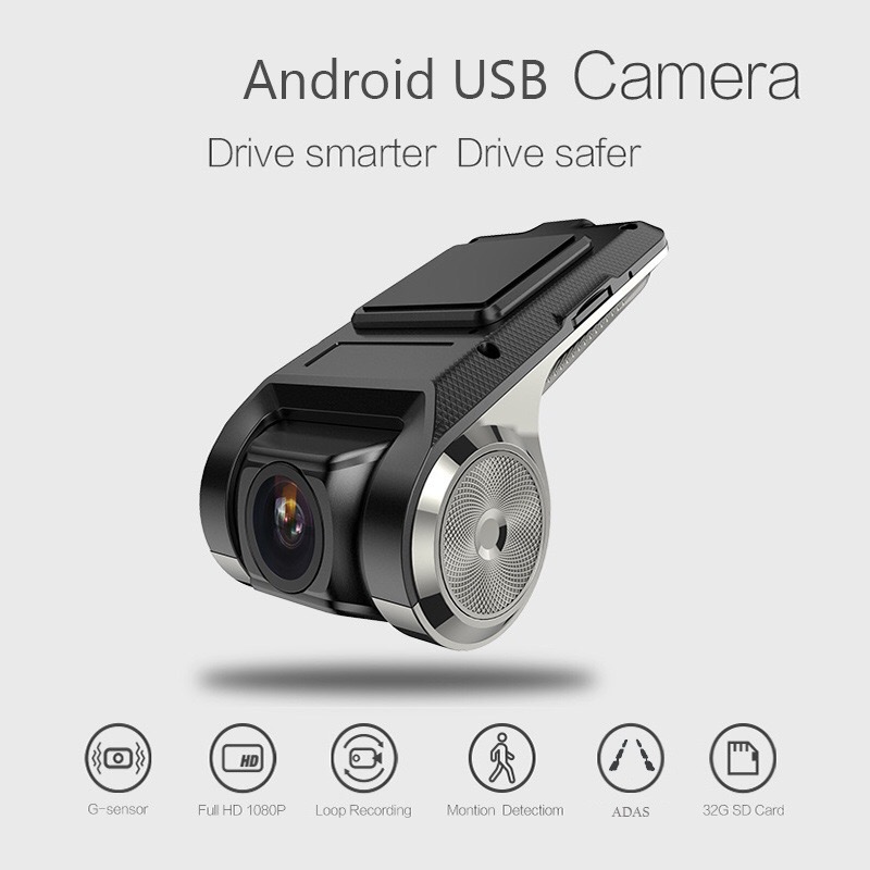 Android USB Camera Radar Detector Automobile Data Recorder Wide-angle Hidden WIFI Driving Recorder