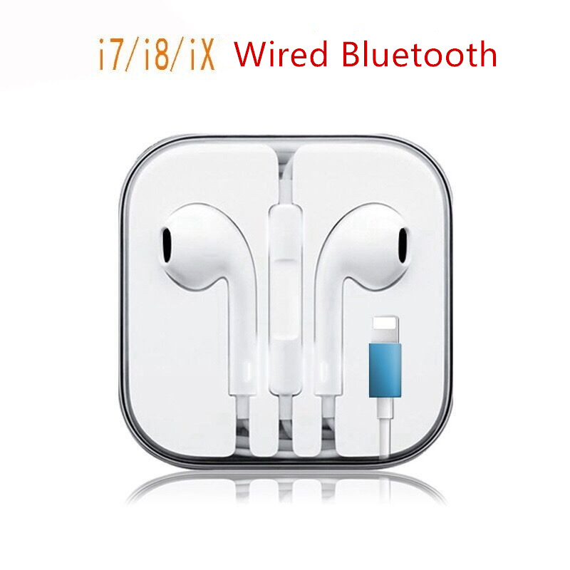 Wired Bluetooth In-Ear Super Mega Bass Earbuds Earphones Earpods for iPhone 7/8/X/XR/12/13/14pro
