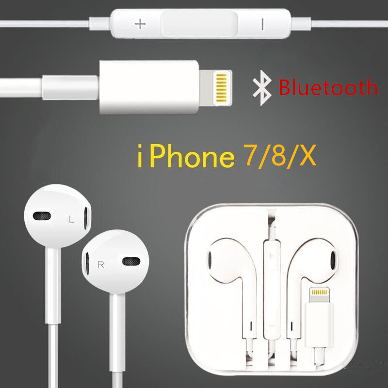 Wired Bluetooth In-Ear Super Mega Bass Earbuds Earphones Earpods for iPhone 7/8/X/XR/12/13/14pro