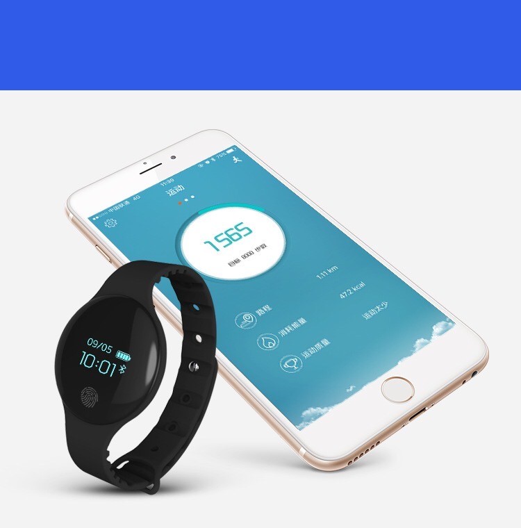 Android Silicone Wristwatch Colorful Sports Pedometer Lovers Couple Gift