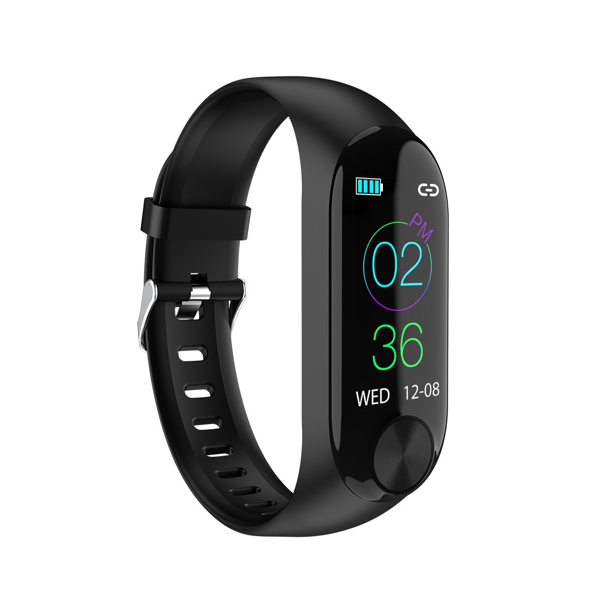 Color Screen Smart Bracelet Heart Rate Blood Pressure Blood Oxygen GPS Trail Sports Wristwatch