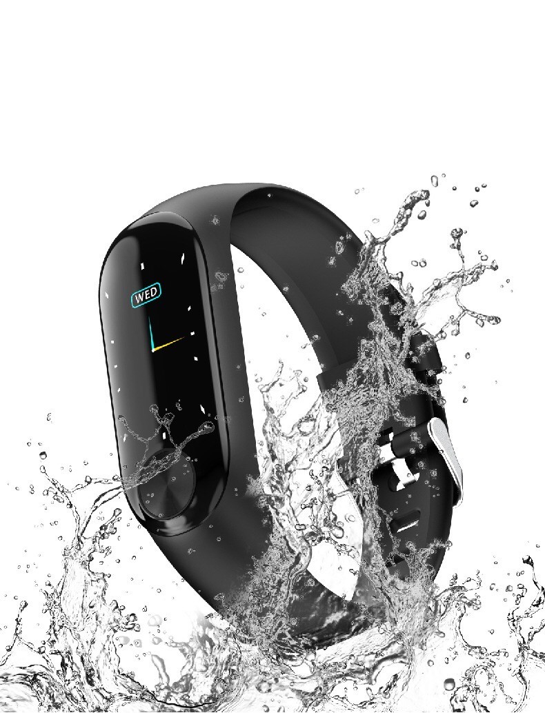 Color Screen Smart Bracelet Heart Rate Blood Pressure Blood Oxygen GPS Trail Sports Wristwatch