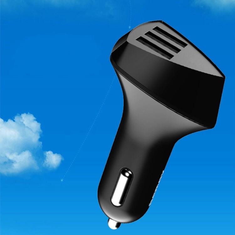 QC 3.0 Quick Charger Three USB Car Charger Sixfold Protection with CE FCC RoHS Authentication
