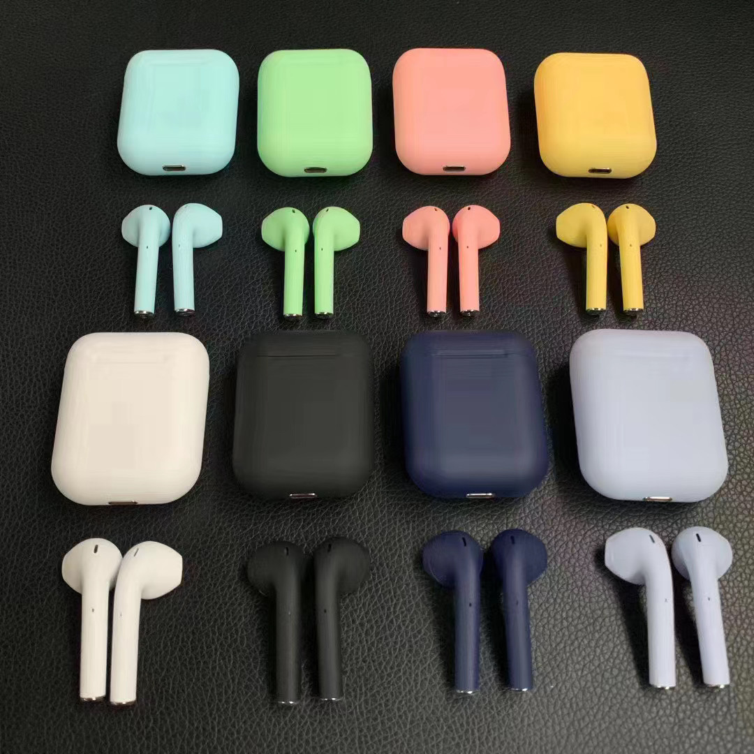 Popup touch finger print inpods12 tws earbuds earpods pro bluetooth earphones for iphone and android phones