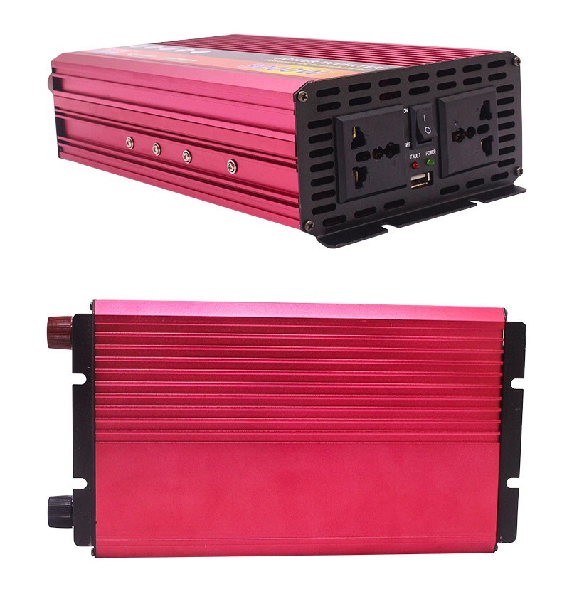 CCC certificate power inverter digital display intelligent big power convents DC household AC（Don't allow Return and Refund once shipped)）