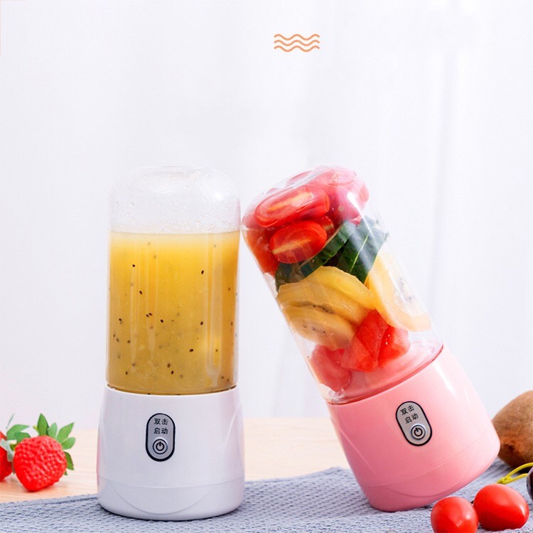 400ml Portable Mini Juicer Electric USB Rechargeable Mixer Home Use Mini Juice Cup Maker