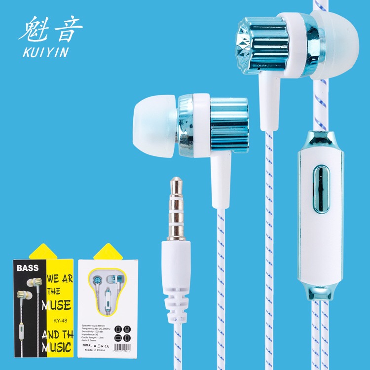 Universal Wired In-Ear Heavy Bass Earbuds Earphones Earbuds for All Models Phones