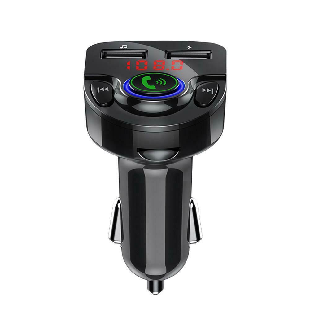 G32 Car Dual USB Bluetooth Charger Audio Frequency FM Transmitter Radio MP3 Player Fast Charger