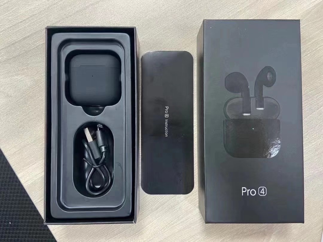 New fourth generation earpods pro noise cancelling renaming repositioning true wireless earphone mini pro4 tws earbuds inpods