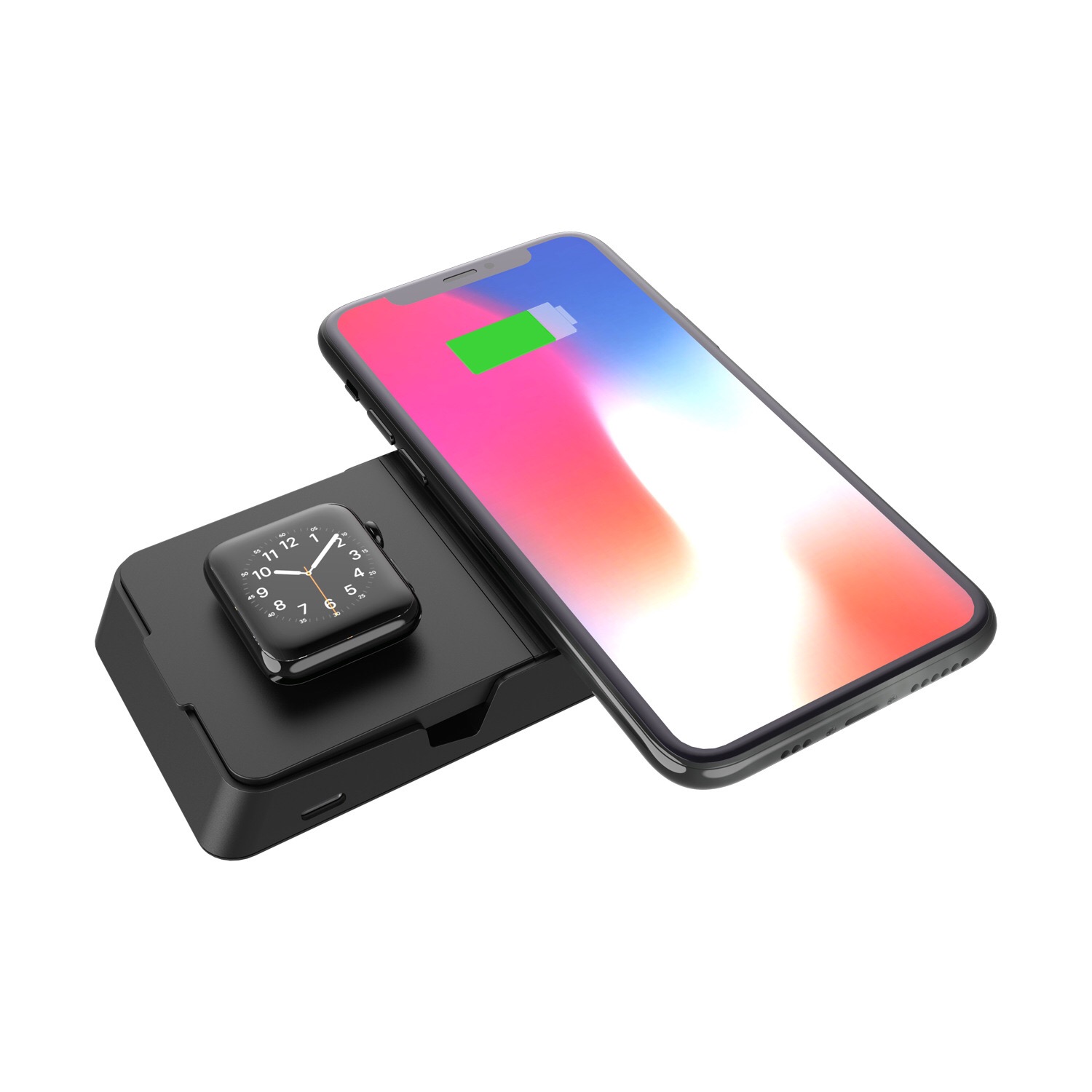 New clamshell 3 in 1 wireless charger for mobile phone Apple watch airpods