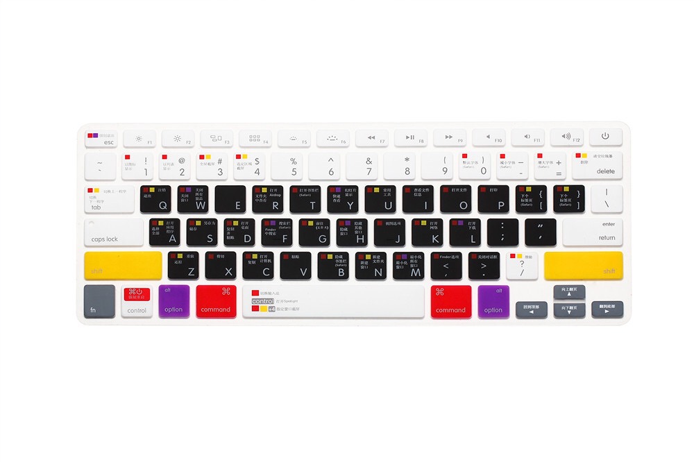 Macbook Keyboard Protection OS Silicone Cover for MacBook Pro Computer Keyboard Film