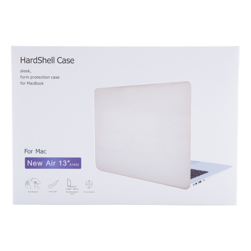 Durable Clear Plastic Case Macbook Pro Protection Case Silicone Cover