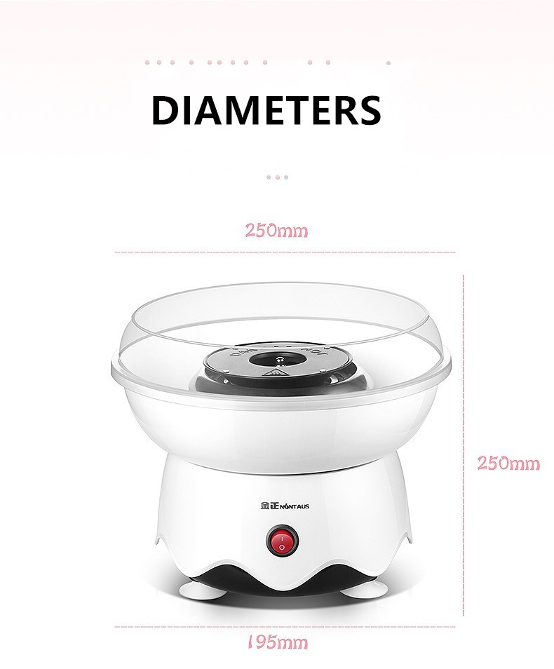 Automatic Cotton Candy Machine Home-made Marshmallow Maker