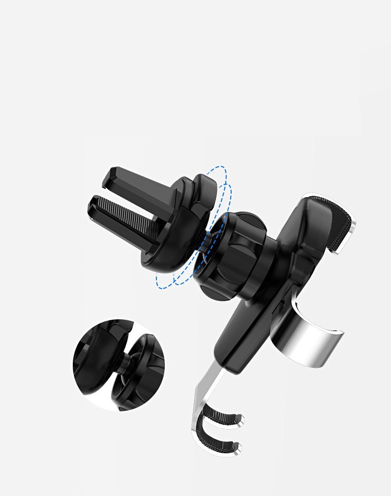 Universal Car Air Vent Phone Holder Gravity Linkage Mobile Phone Bracket Handfree Car Mount