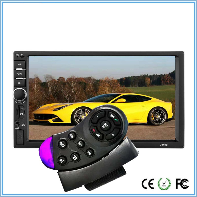 Universal car steering wheel control for central mainboard 7 inch touch screen MP5 7010B 7012B 7018B