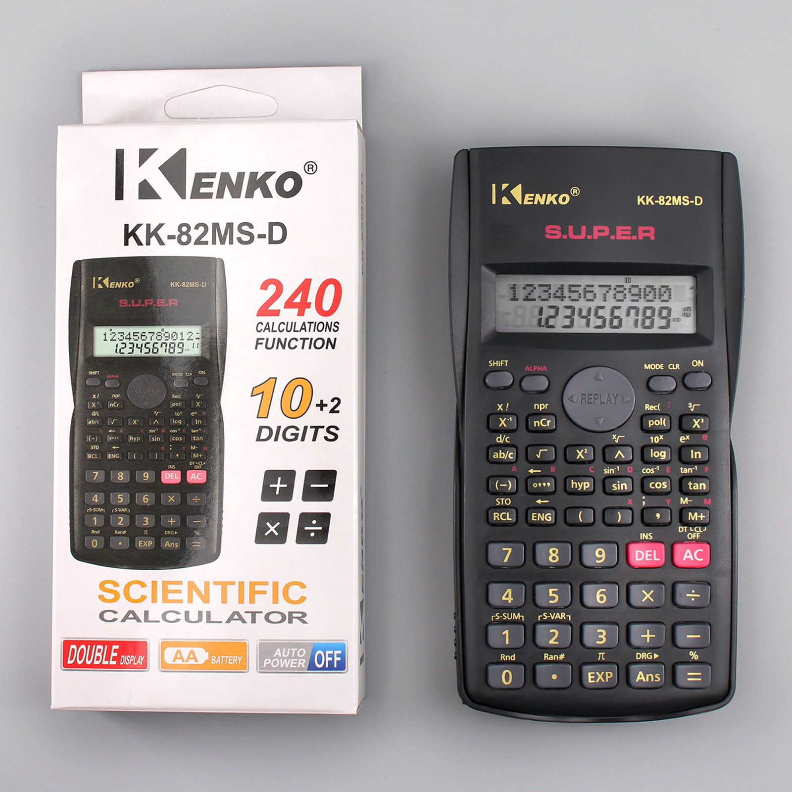 Multifunctional LCD Display Home Office Student  Kids School Examination Calculators