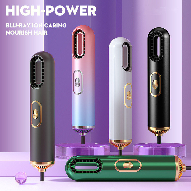 Portable Big Power Cold and Hot Wind Styling Mini Hair Dryer Professional Hydrating Anion Blower Low Radiation Blow Dryer