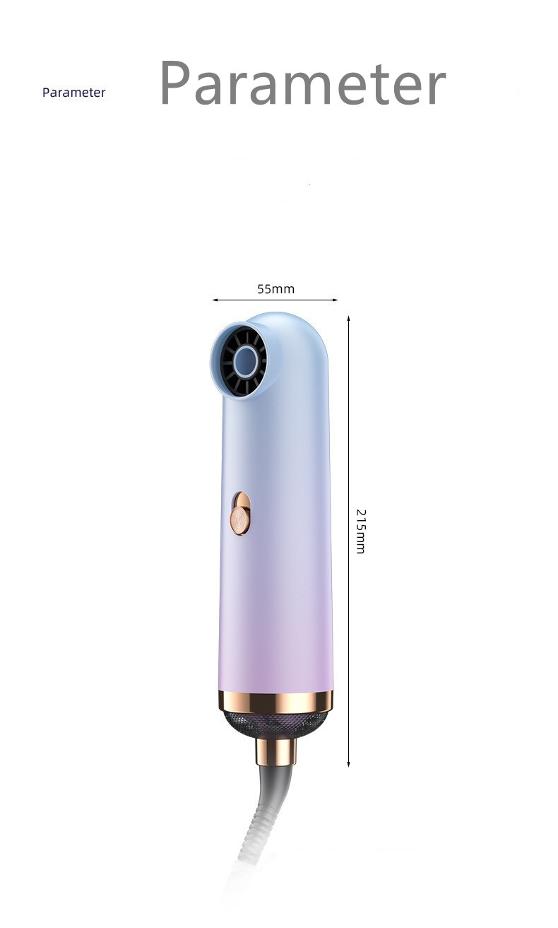 Portable Big Power Cold and Hot Wind Styling Mini Hair Dryer Professional Hydrating Anion Blower Low Radiation Blow Dryer